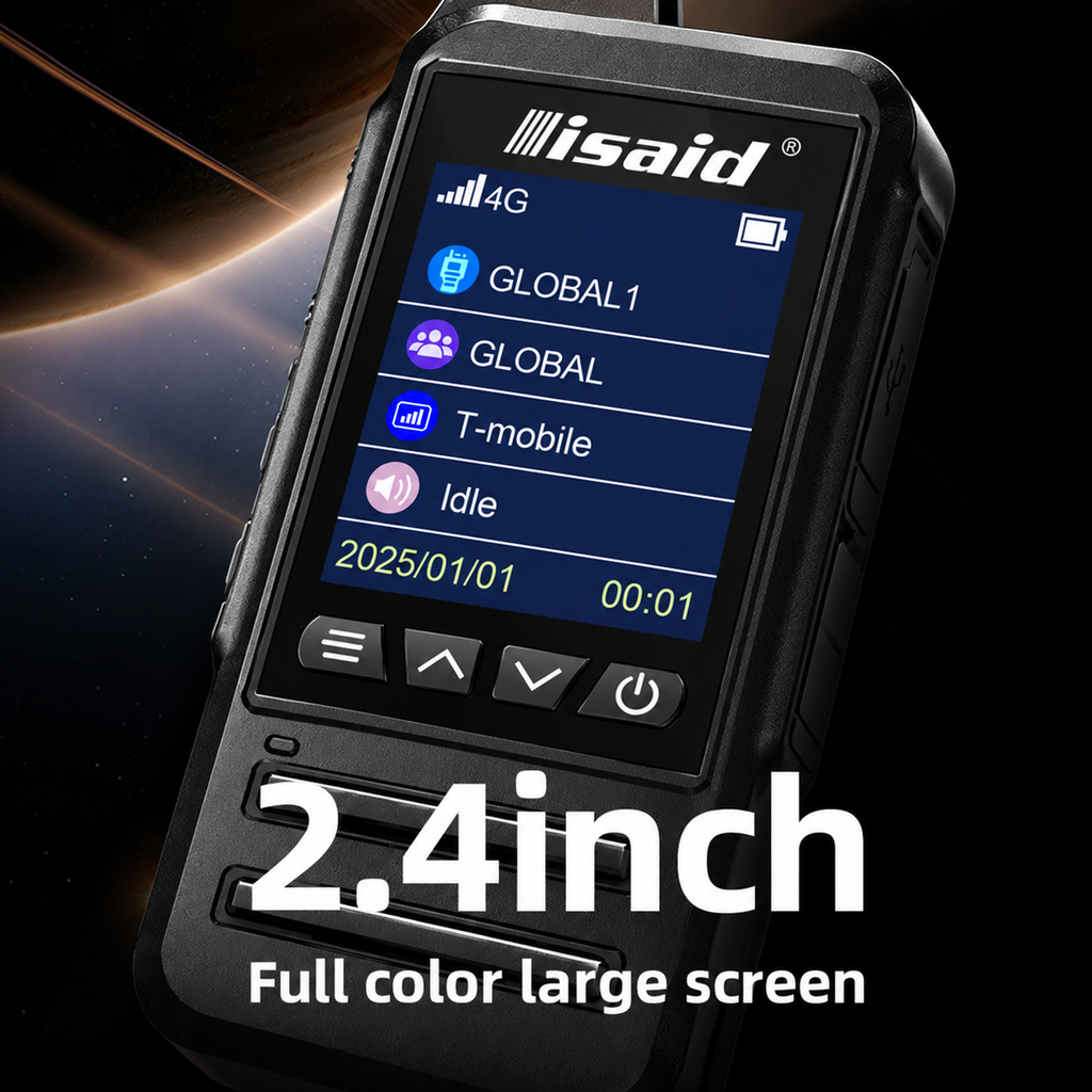 Isaid Radios H33 – Waterproof Rugged LTE + Wi-Fi Walkie-Talkie