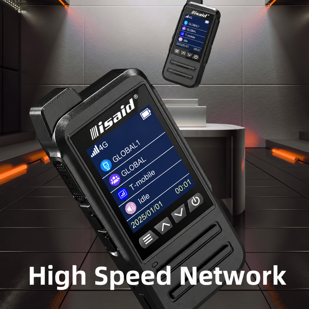 Isaid Radios H33 – Waterproof Rugged LTE + Wi-Fi Walkie-Talkie