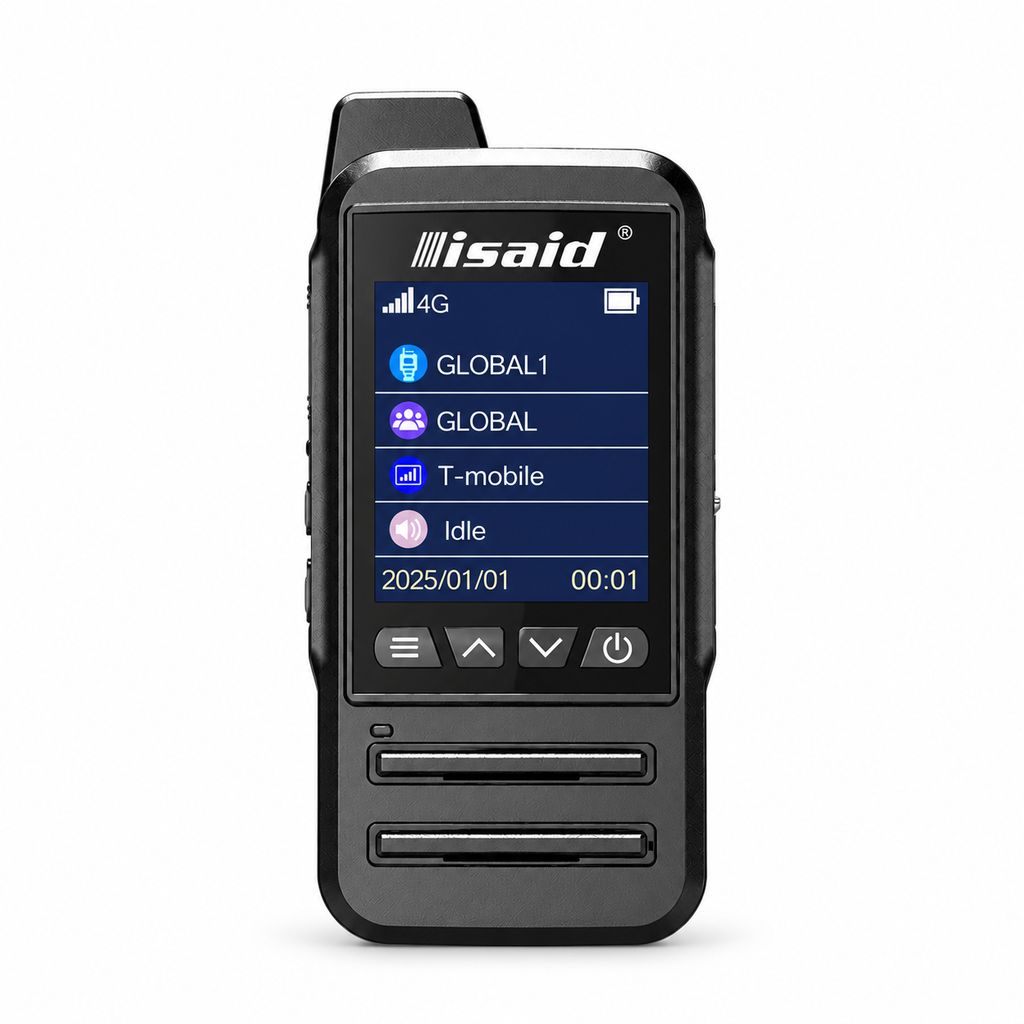 Isaid Radios H33 – Waterproof Rugged LTE + Wi-Fi Walkie-Talkie